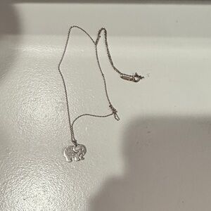 Tiffany & Co. Silver Elephant Necklace